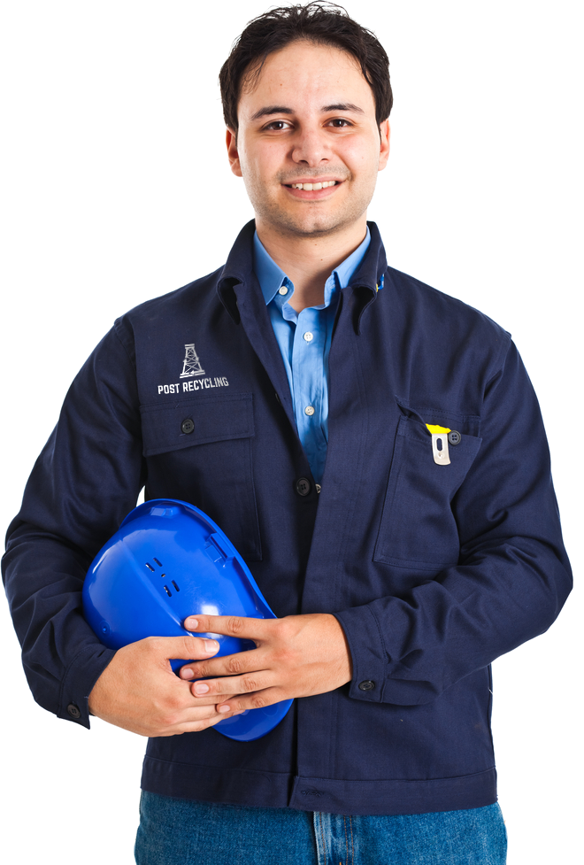 Post Recycling Worker